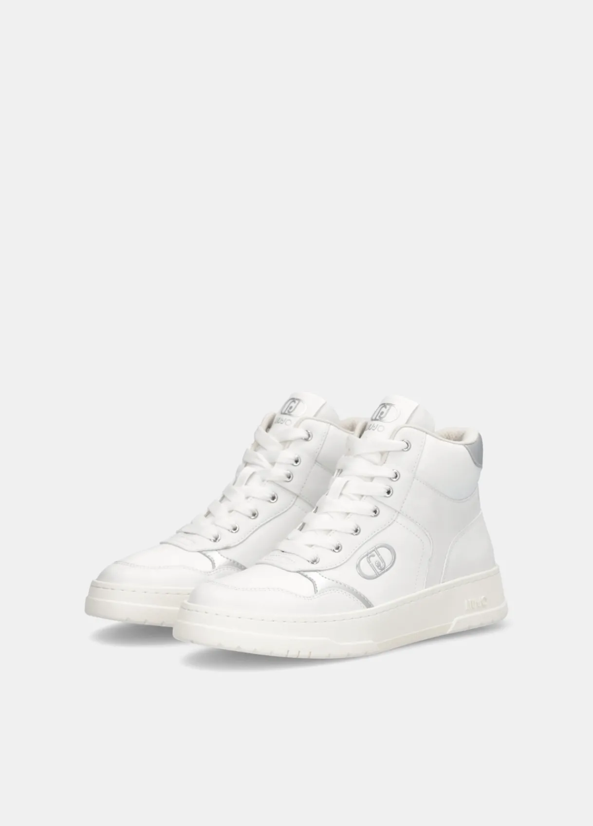 Liu Jo Sneakers modèle basket en cuir|Femme Sneakers