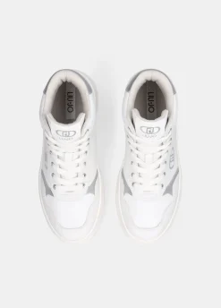 Liu Jo Sneakers modèle basket en cuir|Femme Sneakers