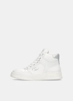 Liu Jo Sneakers modèle basket en cuir|Femme Sneakers