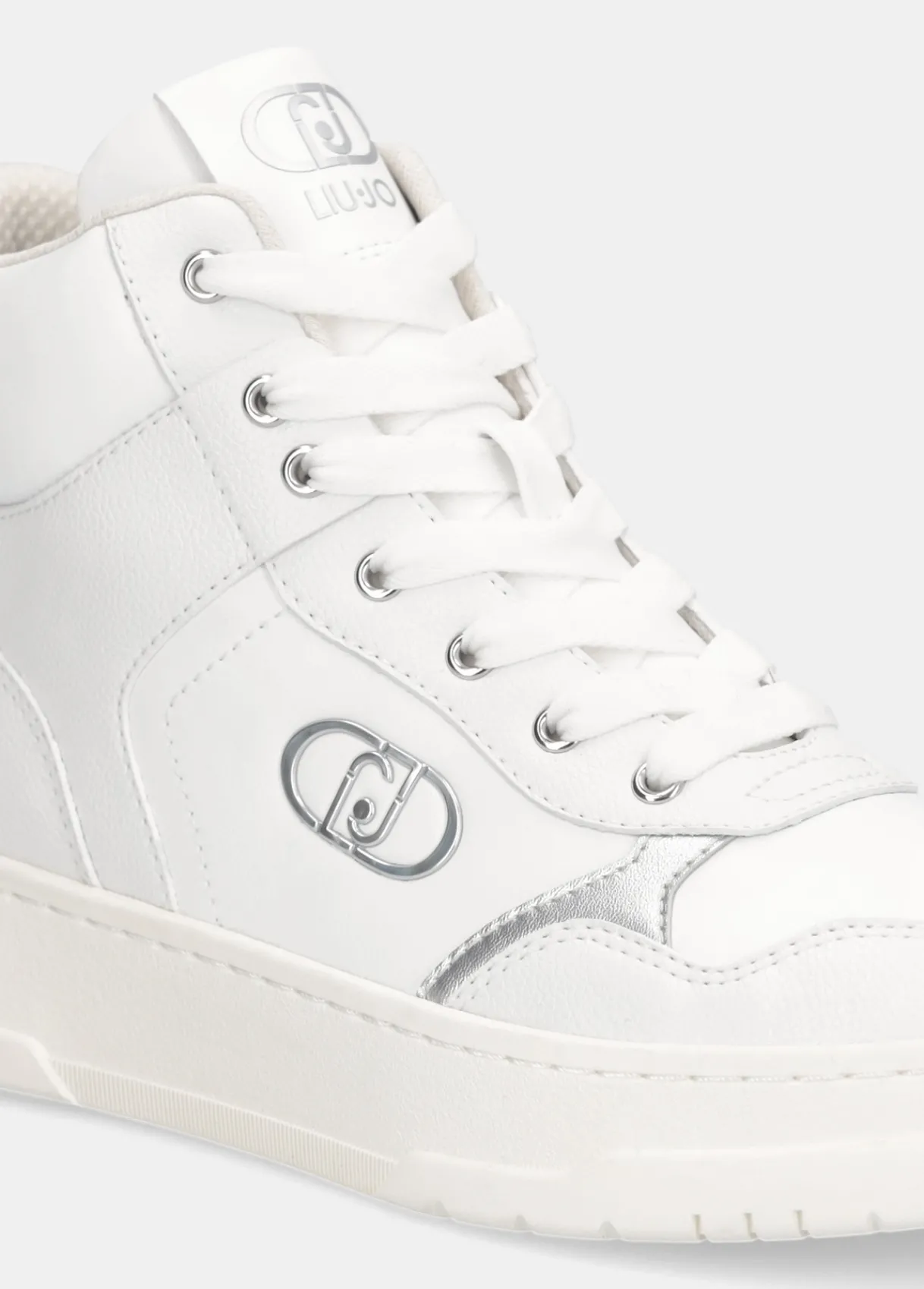 Liu Jo Sneakers modèle basket en cuir|Femme Sneakers