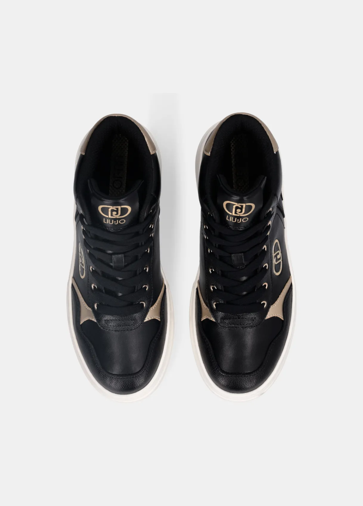 Liu Jo Sneakers modèle basket en cuir|Femme Sneakers