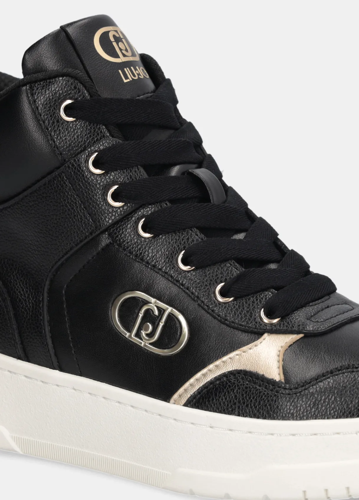 Liu Jo Sneakers modèle basket en cuir|Femme Sneakers