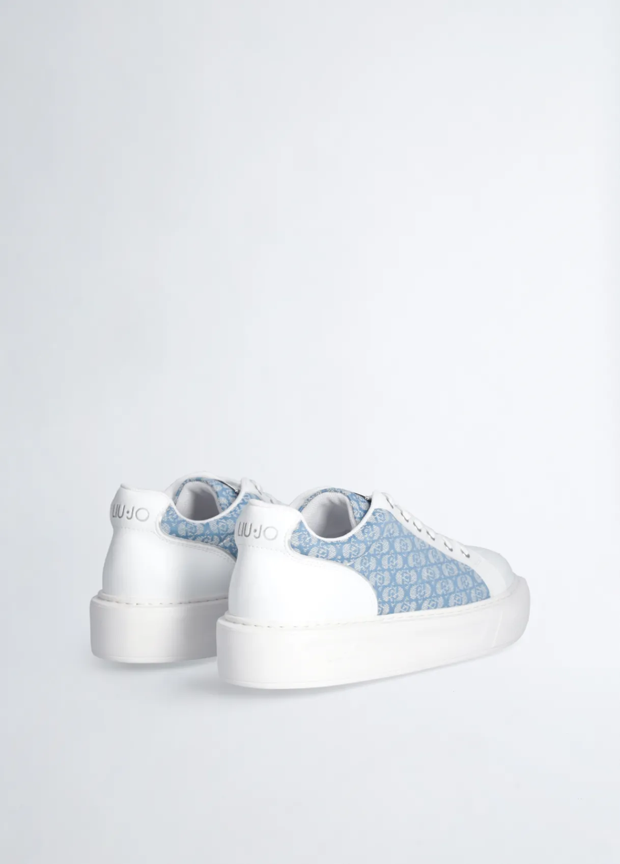 Liu Jo Sneakers monogramme en cuir|Femme Sneakers