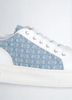 Liu Jo Sneakers monogramme en cuir|Femme Sneakers