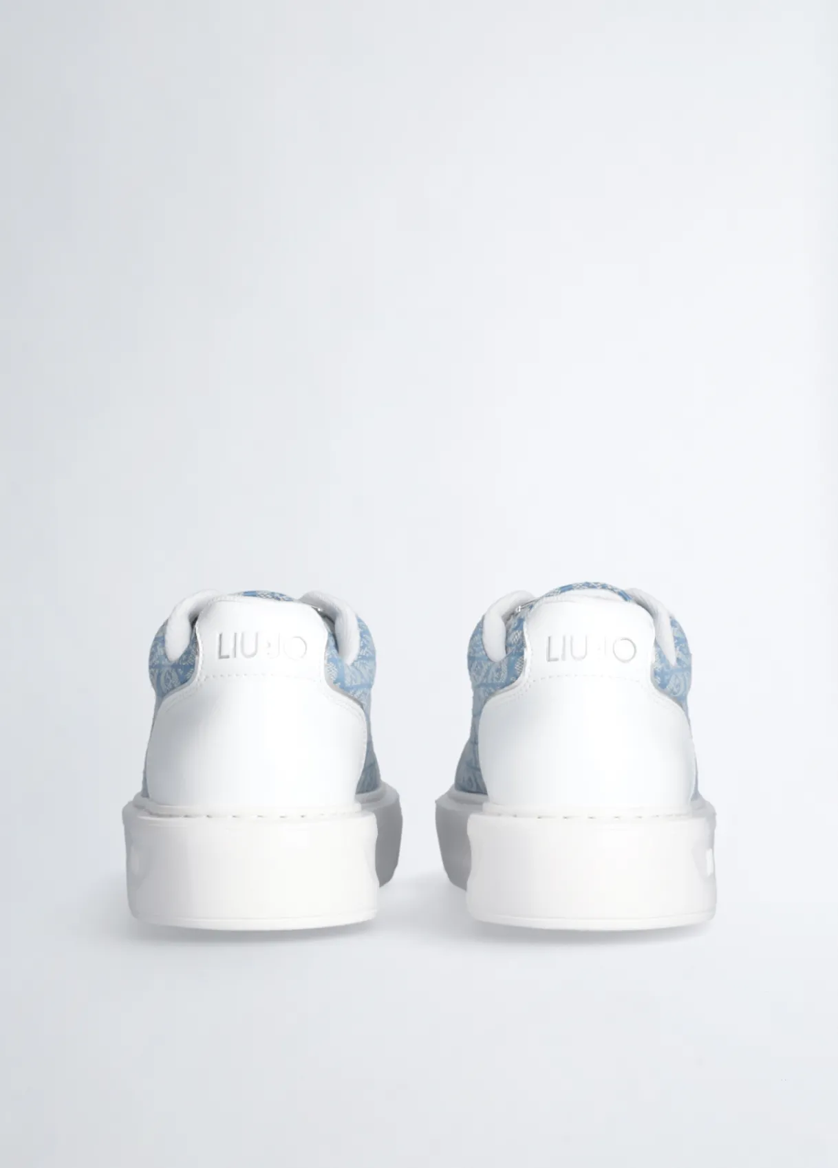 Liu Jo Sneakers monogramme en cuir|Femme Sneakers