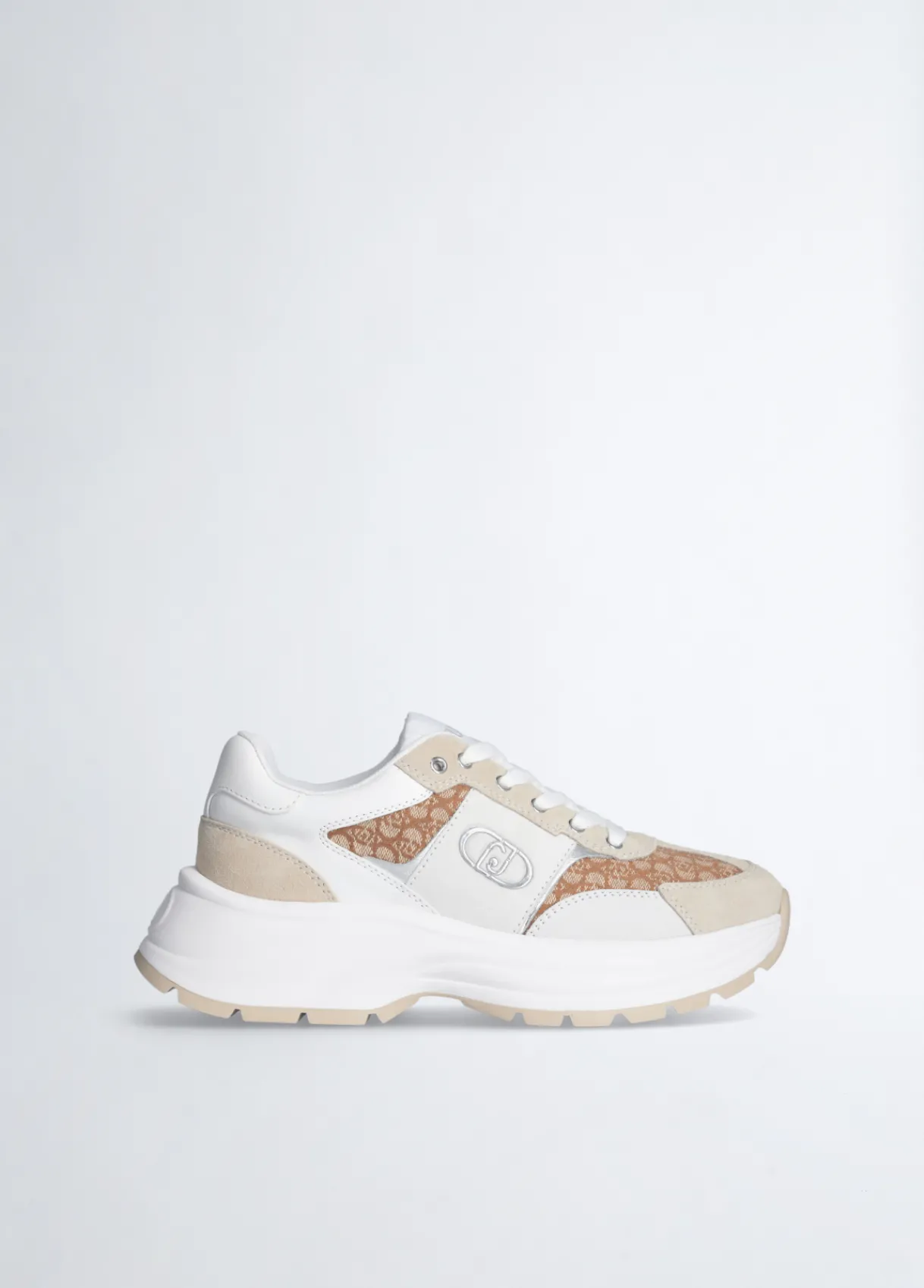 Liu Jo Sneakers monogramme en daim|Femme Sneakers