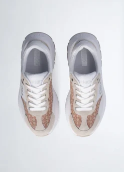 Liu Jo Sneakers monogramme en daim|Femme Sneakers