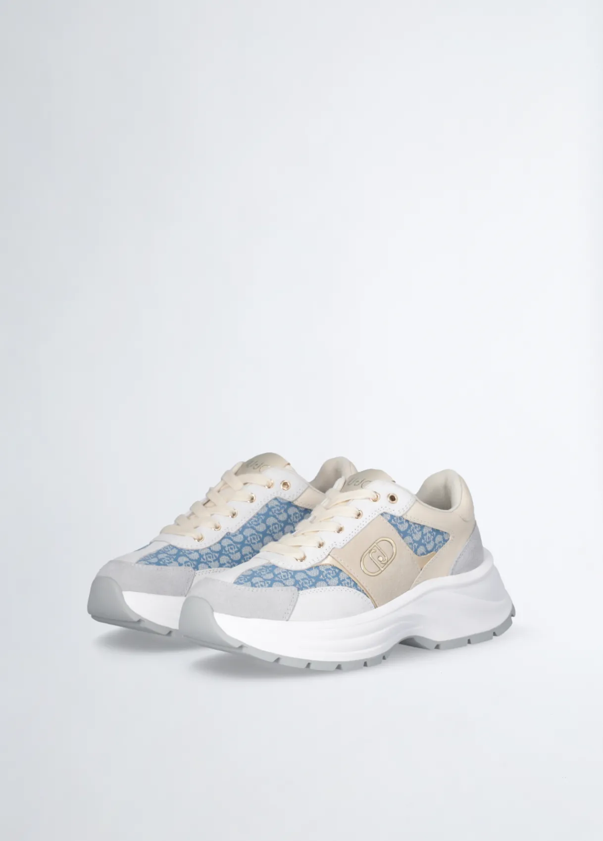 Liu Jo Sneakers monogramme en daim|Femme Sneakers