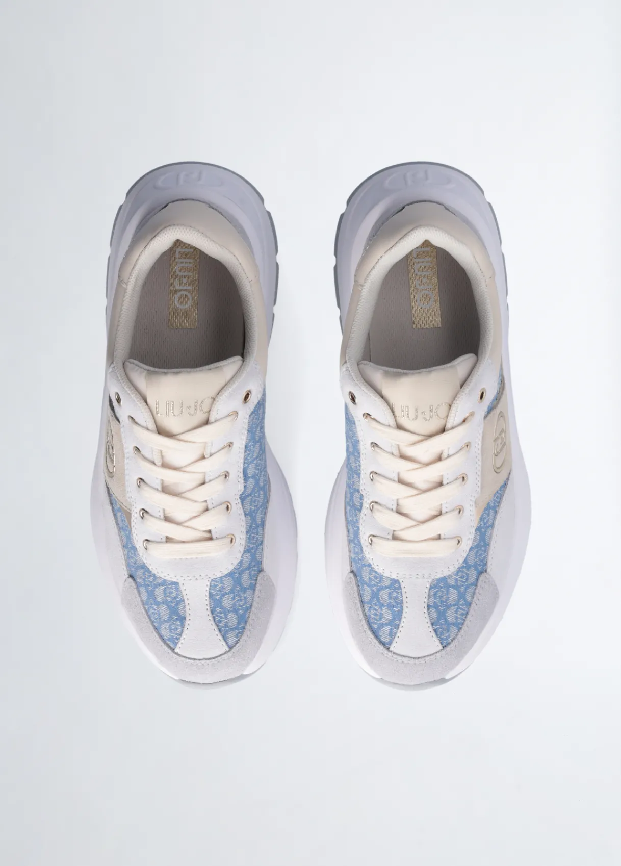Liu Jo Sneakers monogramme en daim|Femme Sneakers