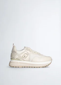 Liu Jo Sneakers plateforme en cuir et mesh|Femme Sneakers