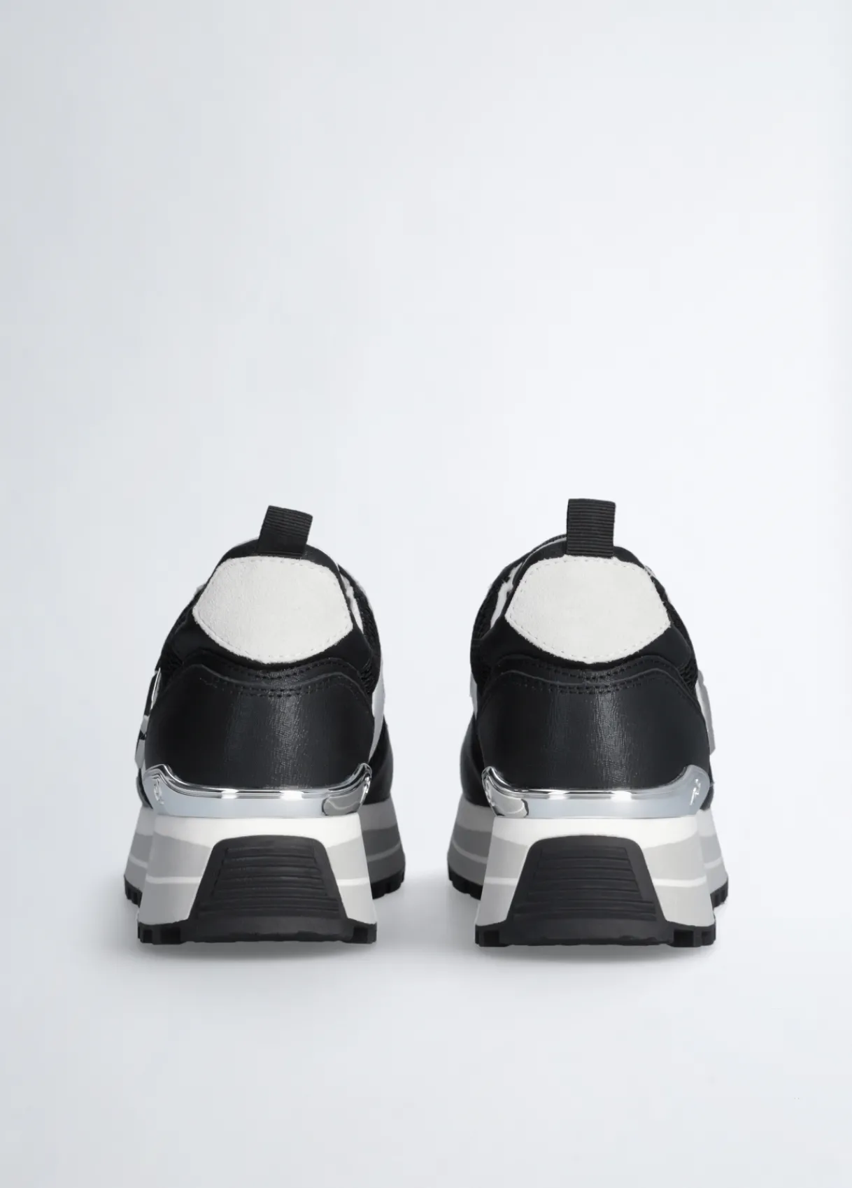 Liu Jo Sneakers plateforme en cuir et mesh|Femme Sneakers