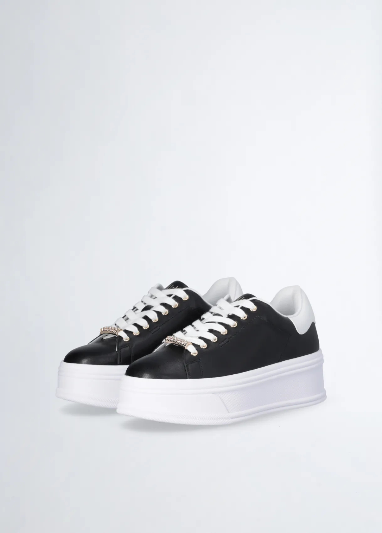 Liu Jo Sneakers plateforme en cuir|Femme Sneakers