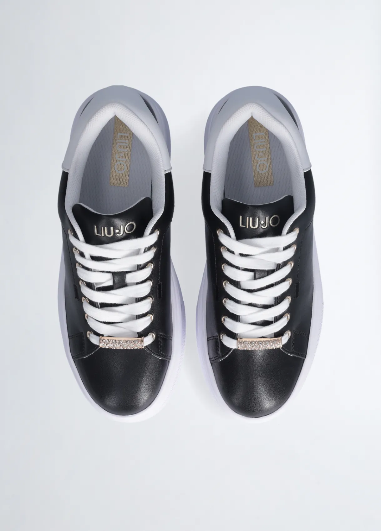 Liu Jo Sneakers plateforme en cuir|Femme Sneakers