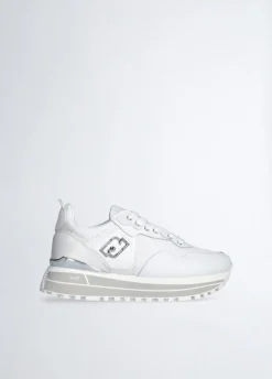 Liu Jo Sneakers plateforme en cuir et mesh|Femme Sneakers