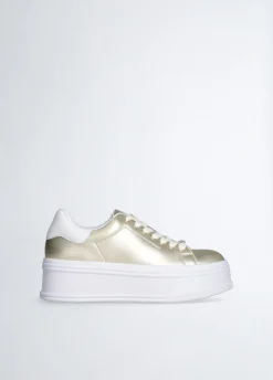 Liu Jo Sneakers platefme en cuir|Femme Sneakers