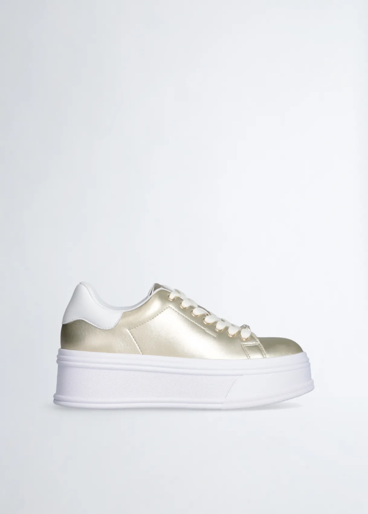 Liu Jo Sneakers platefme en cuir|Femme Sneakers
