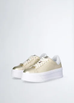Liu Jo Sneakers platefme en cuir|Femme Sneakers