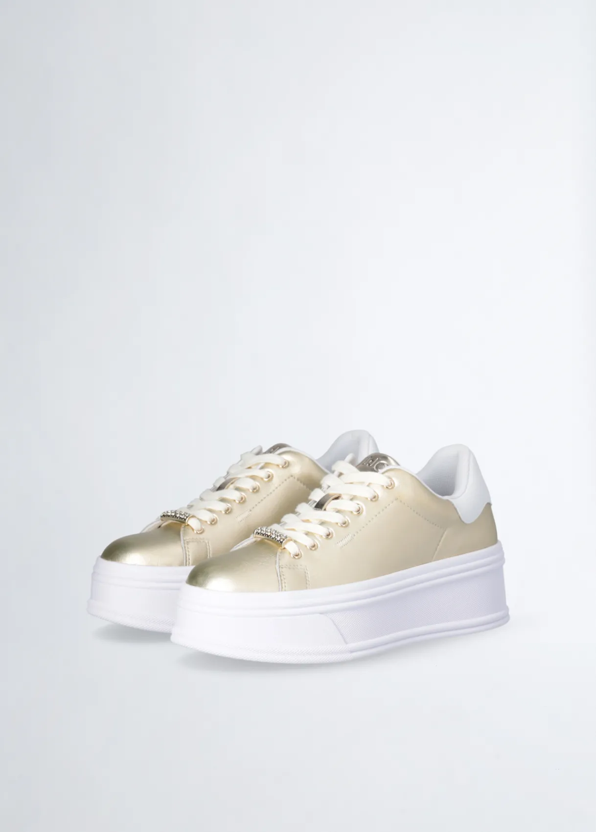 Liu Jo Sneakers platefme en cuir|Femme Sneakers
