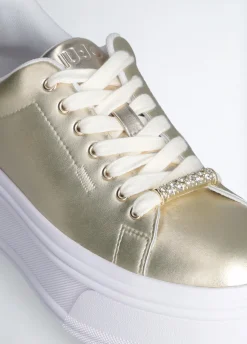 Liu Jo Sneakers platefme en cuir|Femme Sneakers