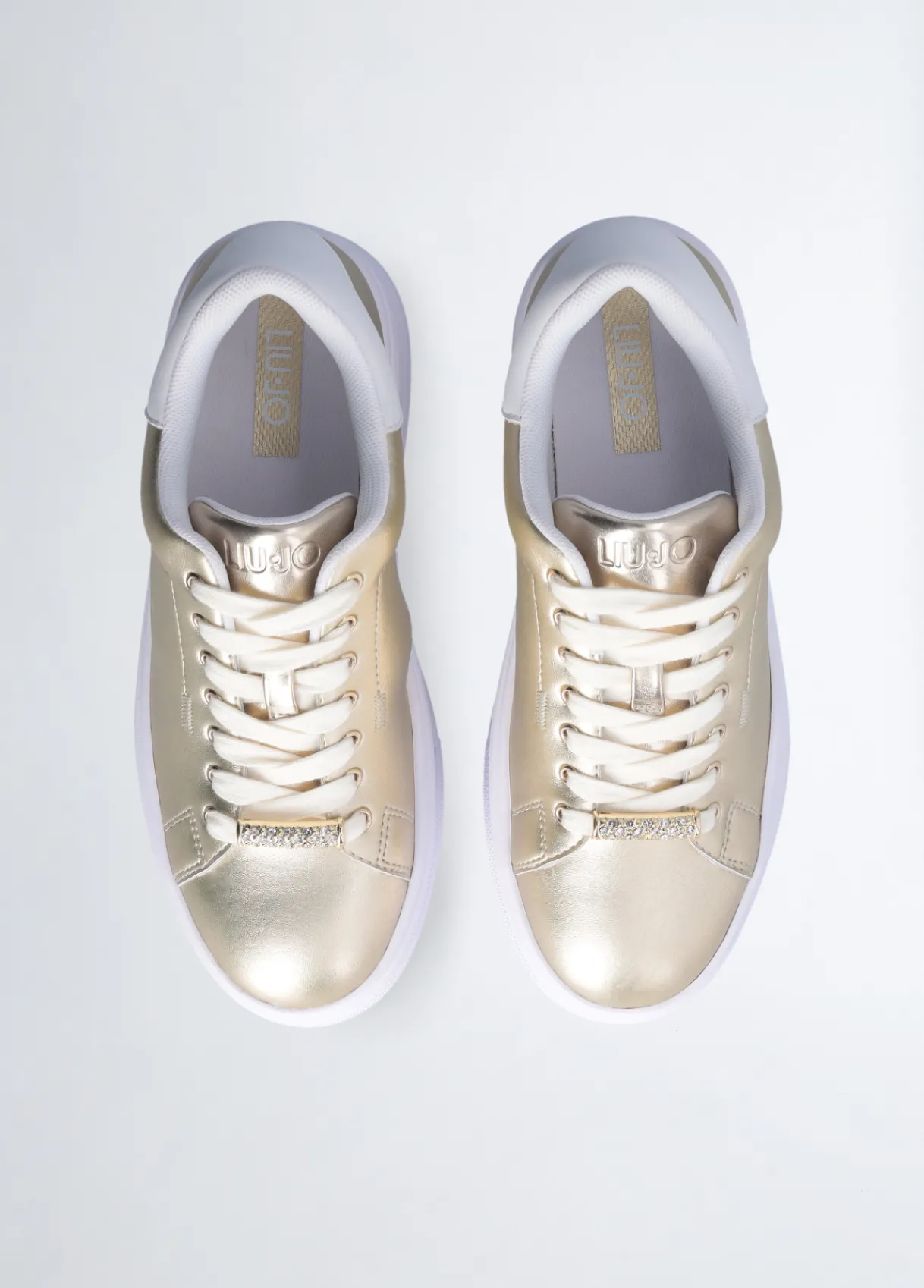 Liu Jo Sneakers platefme en cuir|Femme Sneakers