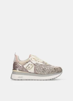 Liu Jo Sneakers plateforme glitter|Femme Sneakers