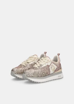 Liu Jo Sneakers plateforme glitter|Femme Sneakers
