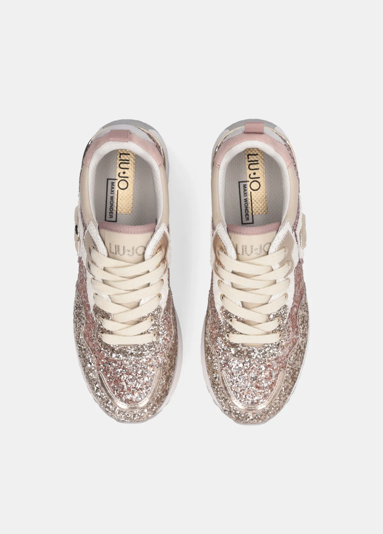 Liu Jo Sneakers plateforme glitter|Femme Sneakers
