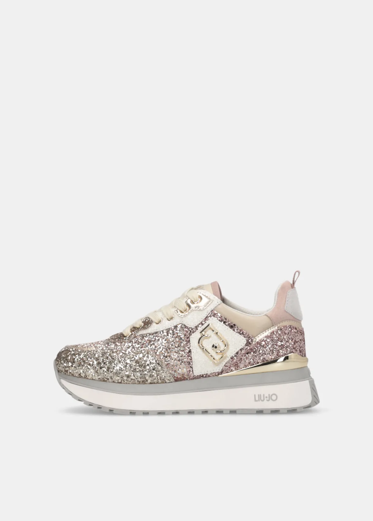 Liu Jo Sneakers plateforme glitter|Femme Sneakers