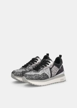 Liu Jo Sneakers plateforme glitter|Femme Sneakers