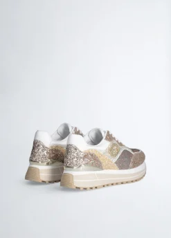 Liu Jo Sneakers platefme glitter|Femme Sneakers