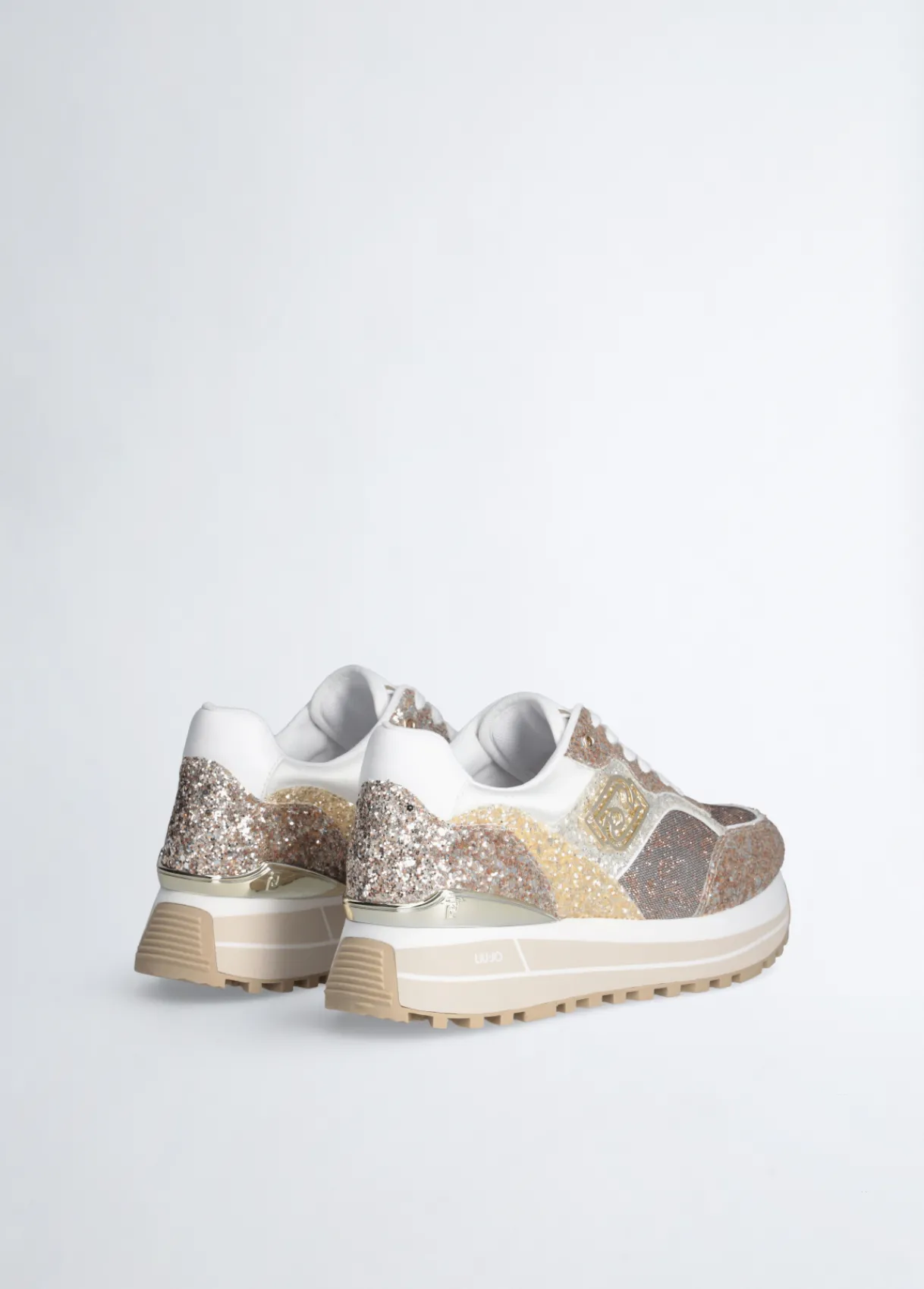 Liu Jo Sneakers platefme glitter|Femme Sneakers