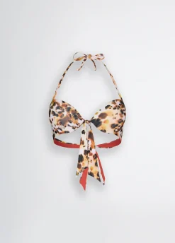 Liu Jo Strand-Push-up-Top mit Print|Femme Mode Plage