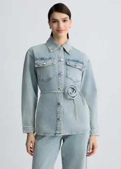 Liu Jo Surchemise en denim|Femme Vestes