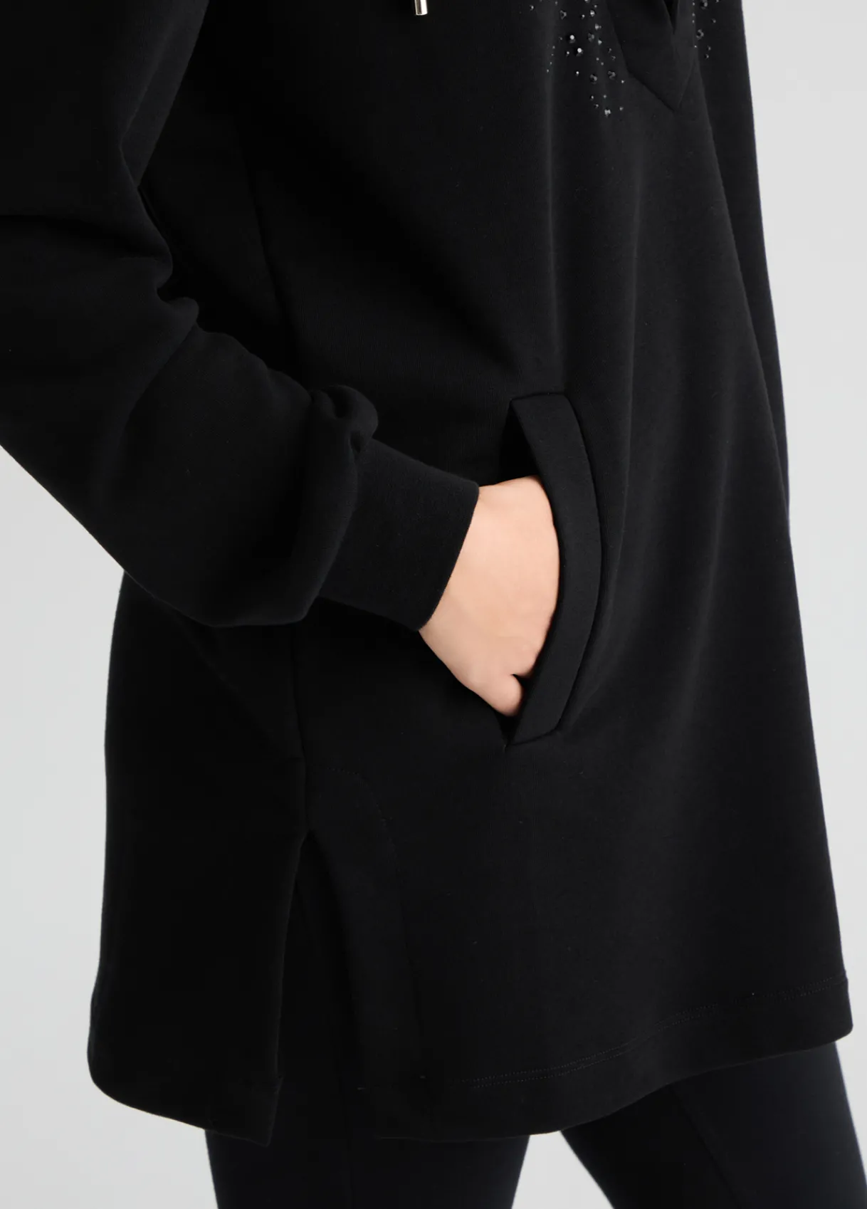 Liu Jo Sweat à capuche avec strass|Femme Sweat-Shirts
