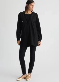 Liu Jo Sweat à capuche avec strass|Femme Sweat-Shirts