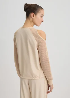 Liu Jo Sweat à découpes|Femme Sweat-Shirts|Vêtements De Sport