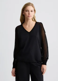 Liu Jo Sweat à découpes|Femme Sweat-Shirts|Vêtements De Sport