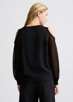 Liu Jo Sweat à découpes|Femme Sweat-Shirts|Vêtements De Sport