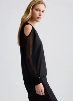 Liu Jo Sweat à découpes|Femme Sweat-Shirts|Vêtements De Sport
