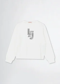 Liu Jo Sweat avec logo|Enfant Pull Et Sweatshirts