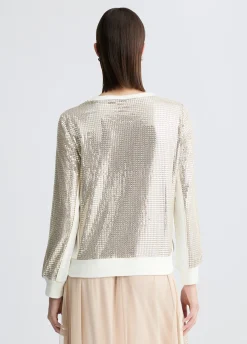 Liu Jo Sweat avec paillettes|Femme Sweat-Shirts|Vêtements De Sport