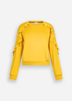 Liu Jo Sweat avec ruches|Femme Sweat-Shirts|Vêtements De Sport