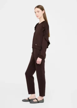 Liu Jo Sweat avec ruches|Femme Sweat-Shirts|Vêtements De Sport