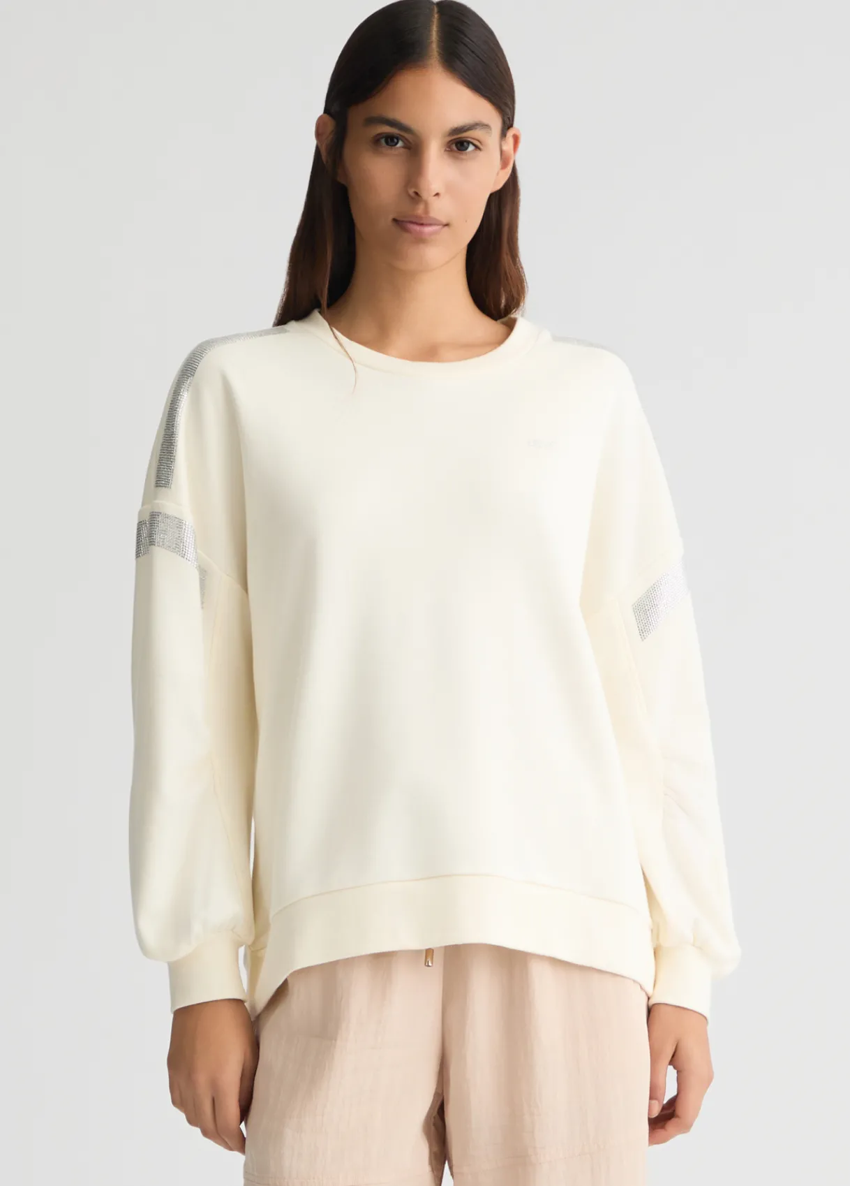 Liu Jo Sweat avec strass|Femme Sweat-Shirts|Vêtements De Sport