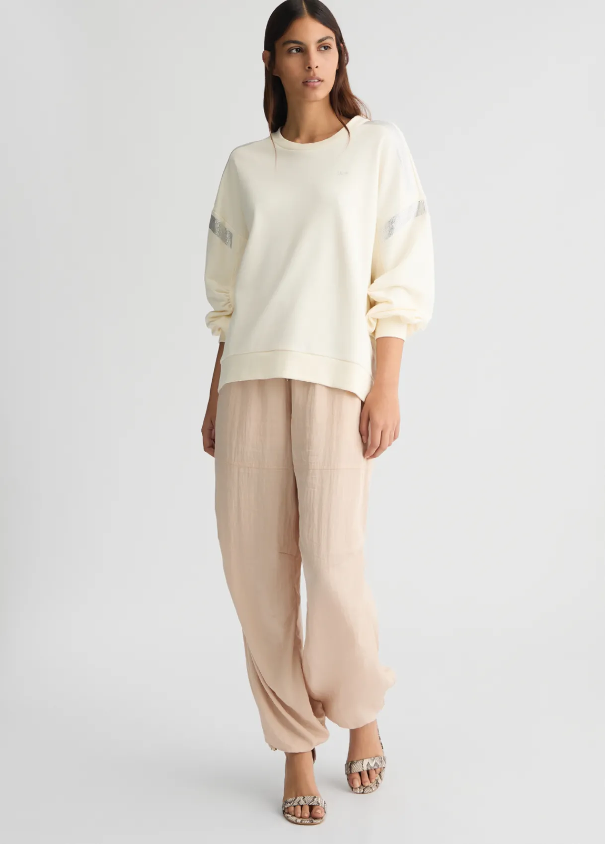 Liu Jo Sweat avec strass|Femme Sweat-Shirts|Vêtements De Sport
