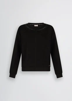Liu Jo Sweat avec strass|Femme Sweat-Shirts|Vêtements De Sport