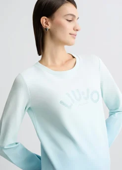 Liu Jo Sweat avec strass|Femme Sweat-Shirts|Vêtements De Sport