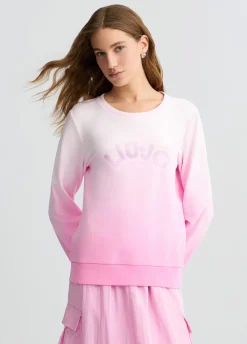 Liu Jo Sweat avec strass|Femme Sweat-Shirts|Vêtements De Sport