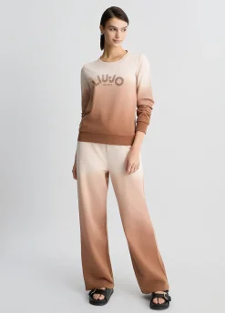 Liu Jo Sweat avec strass|Femme Sweat-Shirts|Vêtements De Sport