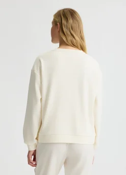 Liu Jo Sweat en coton molletonné|Femme Sweat-Shirts|Vêtements De Sport